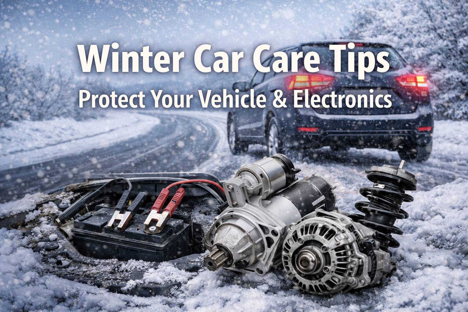 Winter Car Care Tips to Protect Your Vehicle and Auto Electrics
