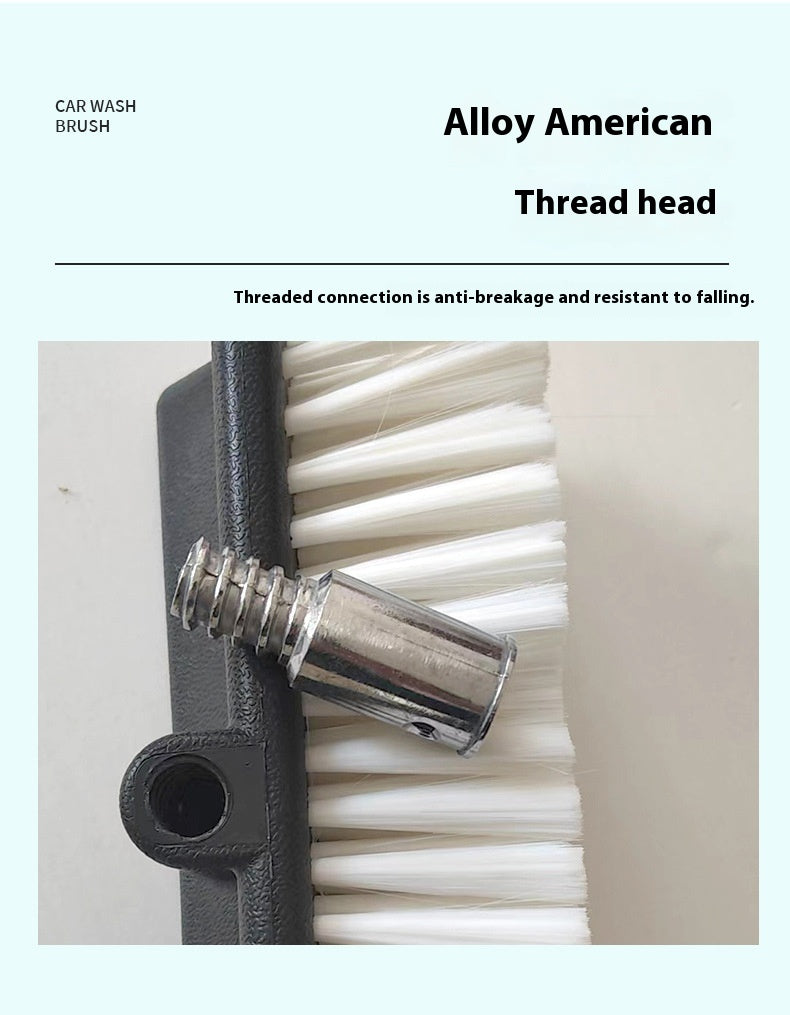 Aluminum Alloy Rod Truck Car Wash Brush Does Not Hurt Car Paint