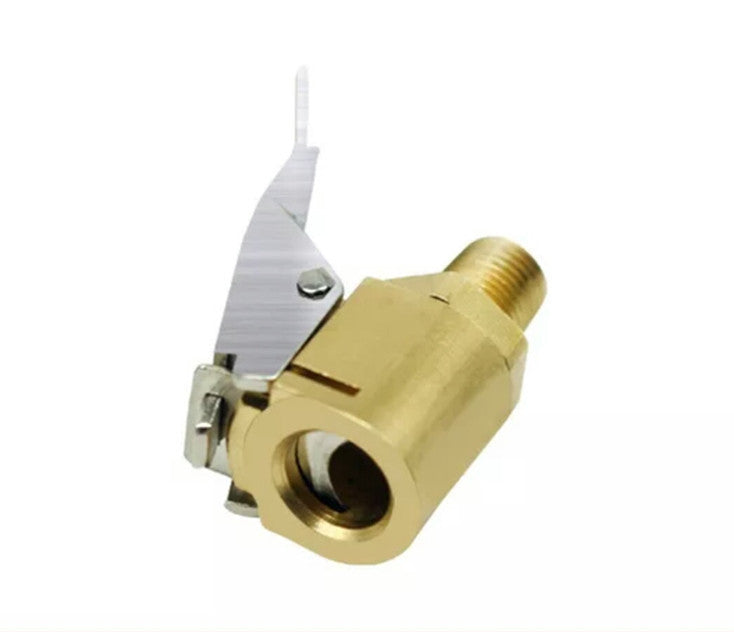 Adapter Clamp Connector Pump-Valve Truck Air-Pump Brass Car 8mm Clip-Clip
