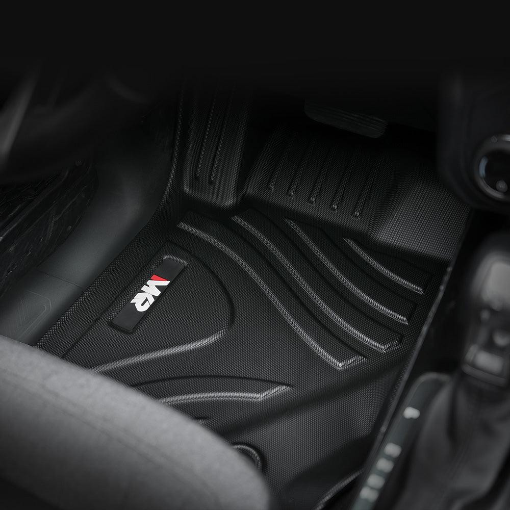 MKR Car Floor Mats For 2021-2023 Ford Bronco 3D TPE All-Weather Floor Mats - Full Set Interior Car Accessories All-Weather