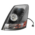 For Volvo VNL 2004-2017 Semi Truck Black Projector Halogen Headlight Left Driver