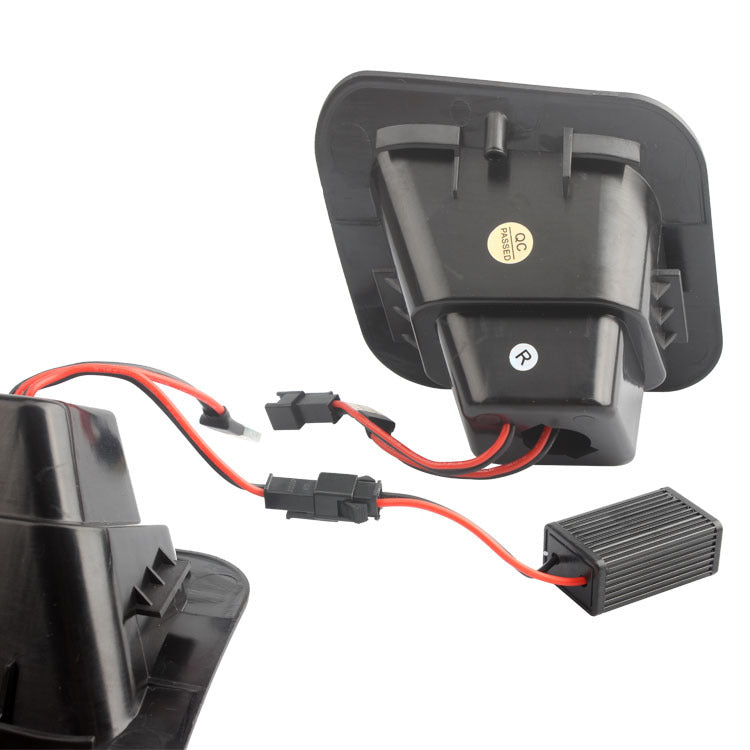 Decoding Pickup Truck License Plate Light