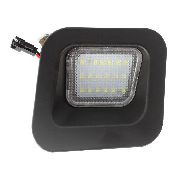 Decoding Pickup Truck License Plate Light