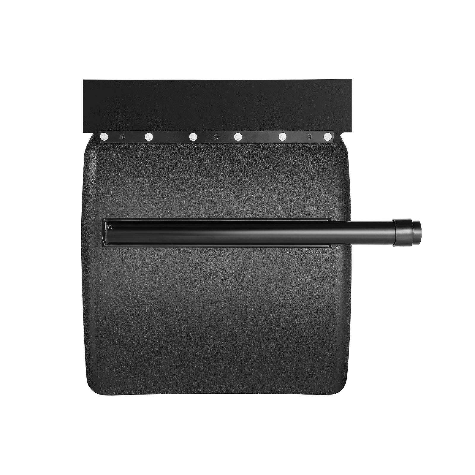 Quarter Fenders For Semi Trucks, 24" X 24" Semi Truck Fenders With Tube Bracket And Mounting Hardware, 1 Pair Right & Left Quarter Fender Set, Fit For Freightliner, Peterbilt, Kenworth